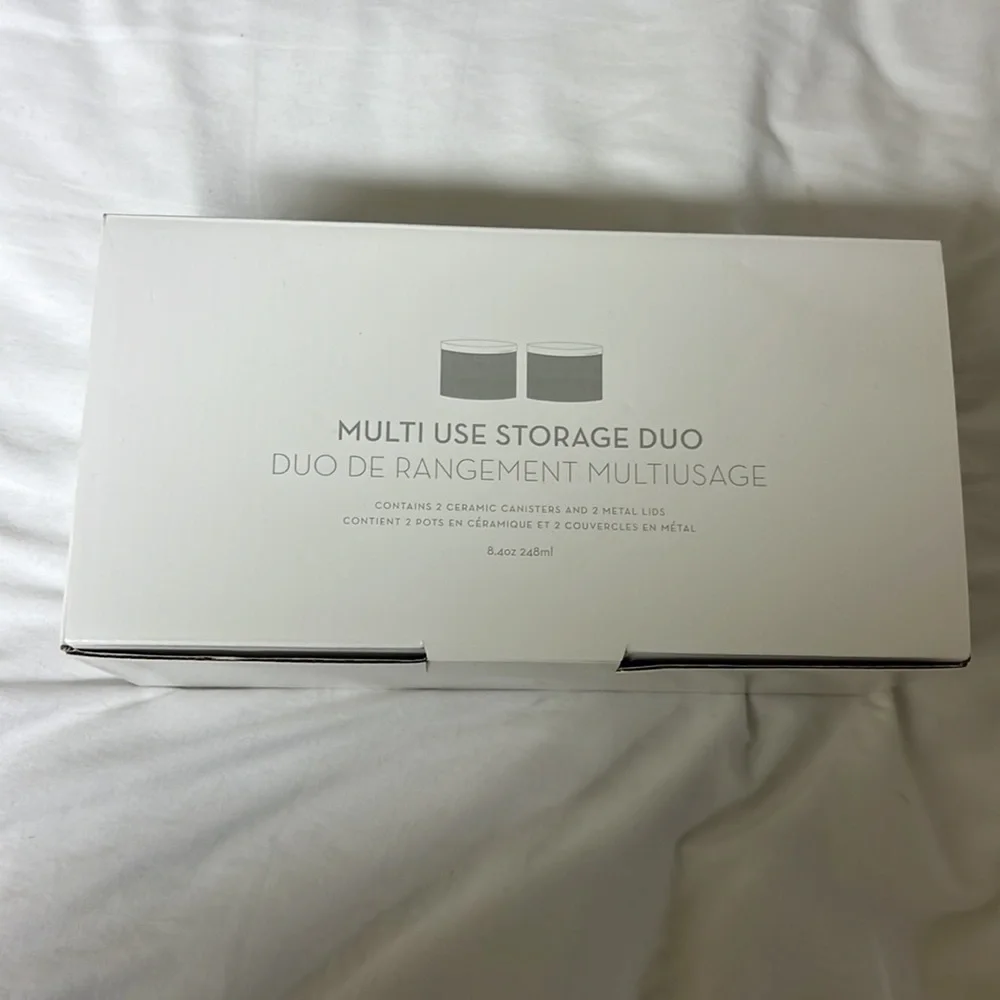 Multi use storage duo
